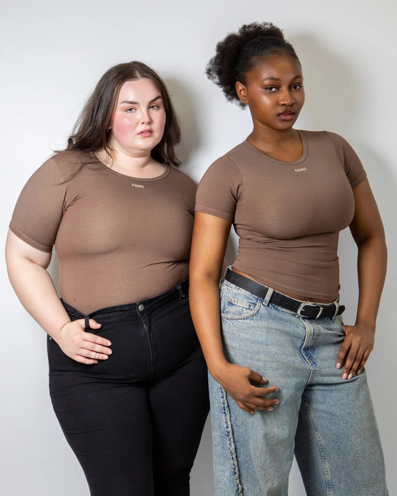 bra free Luxury fitted t-shirt 